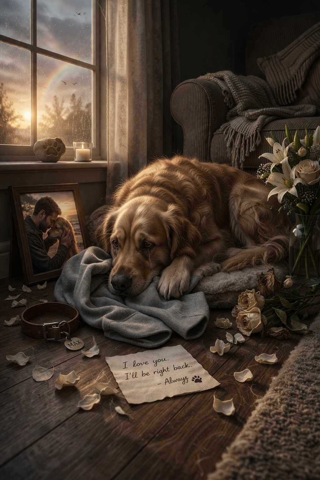 DOES A DOG KNOW WHEN HIS MASTER HAS DIED? THE INCONSOLABLE AND HEART-WRENCHING DEPTHS OF CANINE GRIEF